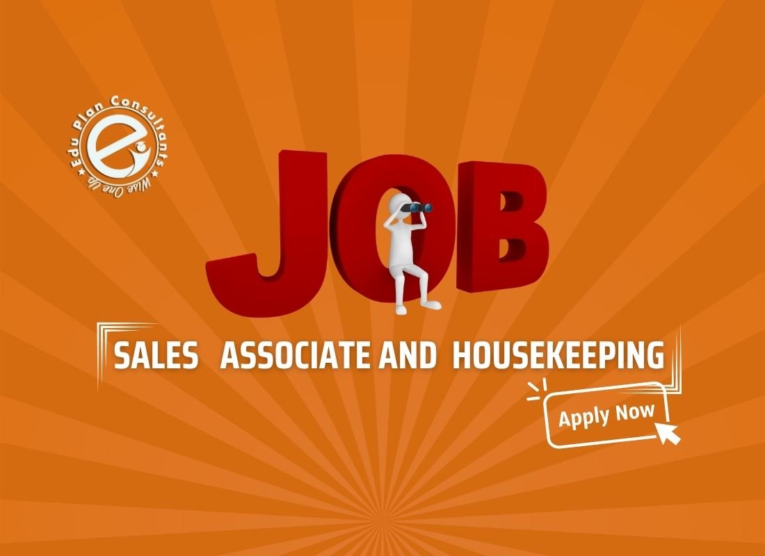 Edu Plan Consultants-Immediate Hiring Sales Associate and Housekeeping Staff Walk-In Interviews