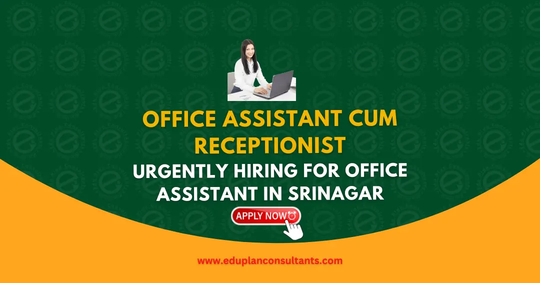 Office Assistant / Receptionist (Female) – Dental Clinic Job in Lalbazar